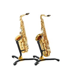 색소폰거치대 소프라노 알토 악기 접이식 스탠드 받침대 알토 바리톤 범용 스탠드, 1개