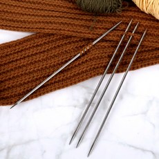 뜨개질 스텐 대바늘 장갑바늘 8호 4P, 본상품