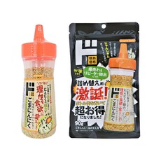 일본 돈키호테 동키 참깨 마늘 후레이크 후리카케 본품 + 리필 세트, 1개