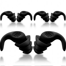 투아룸 인이어 실리콘 이어플러그 3세트, 퍼플