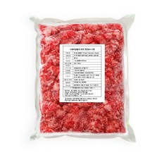 냉동 딸기, 1개, 1kg