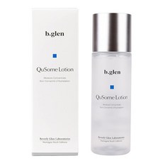 b.glen 비글렌 QuSome 로션 화장수 120mL 하리 강력한 보습 침투 모공 촉촉한 쿠스미 건조 17시간 보습, 1개