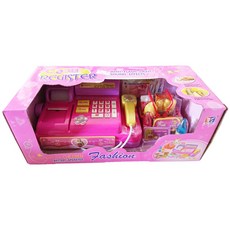 小胡玩具 燈光語音收銀機 扮家家酒兒童玩具, 1個