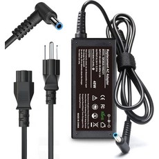 HP 노트북 컴퓨터용 45W 노트북 충전기 19.5V 2.31A 스마트 블루 팁 전원 어댑터 HP 파빌리온 x360 Envy 11 13 15 EliteBook 840 G