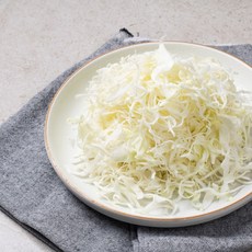 올곧음상회 탄산수 세척 양배수 샐러드 야채샐러드 1.8mm 세절 1kg 1개