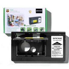 Bingxue 2026 새로운 전압 조절기 회로 VHS C 어댑터 SVHS VHS-C to VHSS VCR 플레이어에 적합 8mm/Hi8/Mini Dv 테이프와 호환되지, Bingxue 2026 VHSC Cassette Ada