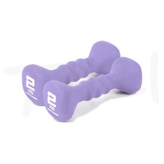 아이워너 네오프렌 사각 아령, 2kg, 2개