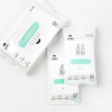 汪喵星球 箱購家庭號濕式衛生紙 寵物濕紙巾 寵物濕巾 純水濕紙巾 貓咪淚痕 可沖馬桶, 1個, 隨手包12抽/包*48包, 12