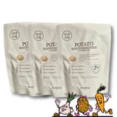 스킨푸드 포테이토 마데카소사이드 수딩 패드 30매 (리필) (감자패드), 3개, 30매입