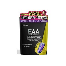 Zapro 자프로 EAA 베타 알라닌 플러스 에너지 드링크 맛 단백질 파우더 600g, 1개