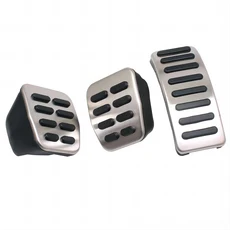 폭스 바겐 폴로 골프 4 보라 비틀 RSi GTI R32 아우디 A3 좌석 스테인레스 스틸 페달 패드에 대한 LHD 자동, MT3PCS