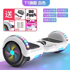 전동휠 호버보드 전기 투휠 전동카트 전동웨건 출퇴근, 1개, 화이트