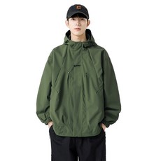 RYZY 衝鋒衣外套 情侶款薄款防水風衣 戶外登山騎行夾克 男女同款防風抗污
