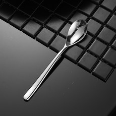 304不銹鋼月光668餐具四件套, 甜品勺, 1個