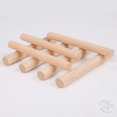원목 마크라메 둥근 나무막대 5종 공예용 우드재료 DIY 소품 학교공예, PL1144 115cm 50개입