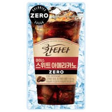 칸타타 파우치 스위트 아메리카노 아이스 커피 제로, 230ml, 10개