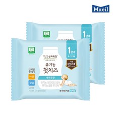 매일 상하목장 STEP1 유기농 상하치즈 첫치즈 170g 40매, 40개, 17g, 치즈