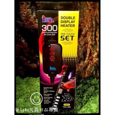 蛋叔叔 LE TDC觸控式雙顯恆溫加熱器/加溫棒/加熱棒/控溫棒 龍魚/巴西龜/鑽紋龜適用 商檢局認證, 1個, TDC-300w