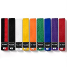 프로스펙스 태권도띠 180cm 무술띠 도복띠, 흰띠, 1개