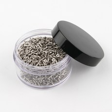 가구 나사못 소품 미니 크롬 피스, 120개