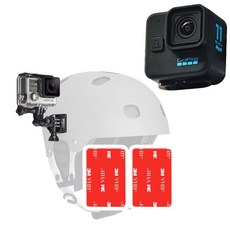 [1+1] 호환 곡면 EA 고프로11 부착 베이스 3M 테이프 미니 양면, STG 본상품선택, 2개