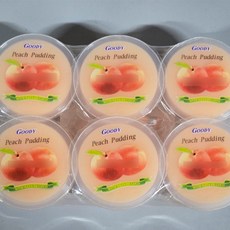 [S] 구디 푸딩 복숭아맛 (120gx6개입)x4, 24개, 120g
