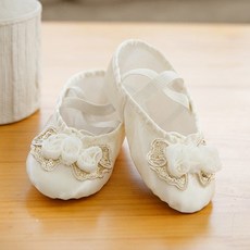 공단쉬폰슈즈-아이보리 발레슈즈 아떼르발레