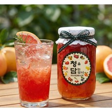 청을담는모녀 수제 자몽청 500g, 1개, 1개입