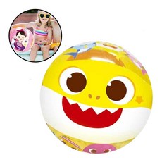 바닷가 물놀이 비치 볼 1p 수영장 캐치 캐릭터 워터파크 어린이 부력 공, 1개