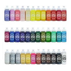 종이나라 비비드 아크릴물감 220ml 낱색, 펄화이트, 펄화이트