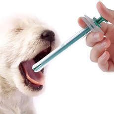 강아지 필건 고양이 알약 투약기 반려동물 약 주사기 펫 필 디스펜서 물약 먹이기 피딩키트, 1개