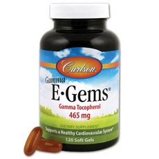 Carlson Gamma E-Gems 軟膠囊, 1個, 120 件