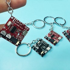 미니 회로기판 펜던트 보드 키링 열쇠고리 과학장난감 셀프 부자재 수업재료 DIY 만들기 디자인 다용도