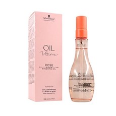 Schwarzkopf 施華蔻 精油奇蹟玫瑰精油定型護理 100ml 持久定型 玫瑰香氛 柔順亮澤, 1個, 新舊包裝隨機出貨