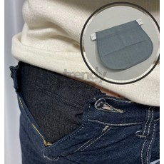 마켓터치드 바지확장벨트 임산부 연청 임산부바지확장