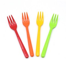 쿡스넷 멜라민 포크 1P (색상랜덤), 1개