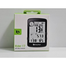 Bryton Rider 17E GPS 自行車錶 碼錶主機 固定座 安全繩 3吋的大螢幕 續航25小時效能, 1個, 17E (碼錶+固定座+安全繩)