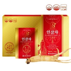 건강기능식품인증 100%국내산 6년근 건강기능인증 인삼차 100포 면역력 피로개선, 300g, 1박스