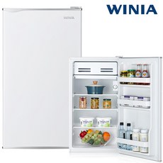 위니아 93리터 미니냉장고 ERR093BW(A) 방문설치, 화이트