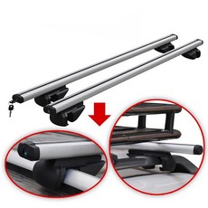 가로바 루프렉 스타렉스 카니발 올란도 단일 하중 드릴링 실버 쏘렌토 4세대 불필요 클램프, Silver 1 1M 2pcs