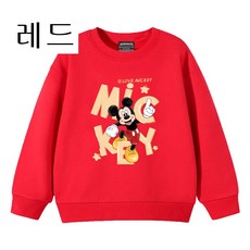 [♥당일 출고♥] 미키 마우스 스웨트셔츠 연예인 외국풍 라운드넥 면 긴팔 재킷