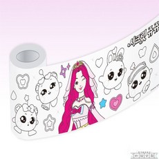 라담상점 시크릿쥬쥬 별의 보석 롤색칠스티커 초등학생색칠공부