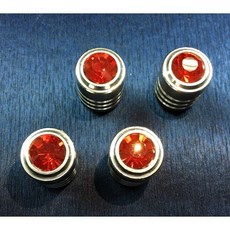 圓夢工廠 Toyota Alphard RAV4 Wish Sienta 氣嘴蓋 輪胎帽 輪胎充氣口 出風口蓋 自用送禮, 輪胎帽 紅鑽, 1個