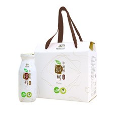 【植品良食】有機無糖牛蒡根燉耳禮盒組6入x4盒(白木耳飲/雪耳/銀耳露/低卡), 24個, 195ml