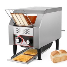 Kurflo 1300W 업무용 컨베이어 토스터 업무용 토스터 150-300장시 듀얼 배출