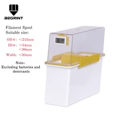 3D 프린터 필라멘트 건조기 상자 PLA ABS 대한 밀폐 방습 실시간 모니터링, 04 Upgrade Dryer Box