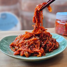 프리미엄 명란젓 200g+200g 젓갈모음 무색소 저염 찬예찬, 아삭이오징어 200g+200g(총400g), 200g, 2개