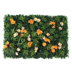 비타리토 벽장식 인조잔디 60x40cm 데이지, 빠른배송