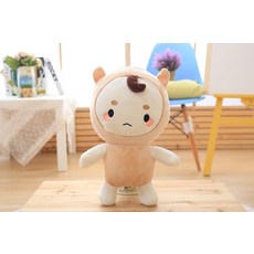 인형 메밀군 인형 뽀글이 인형 외롭고 찬란한 피규어 인형 차량용 장식품 차량용 피규어, 55cm, 1개