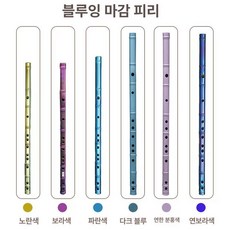 초보 퉁소 국악 쇠퉁소 입문용 1개 전통 1개, 무료 구워지는 색상